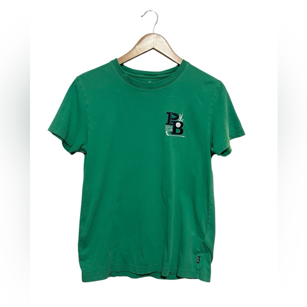 Psycho Bunny Green Crewneck Logo T‑Shirt Pima Cotton Size 3 (XS)